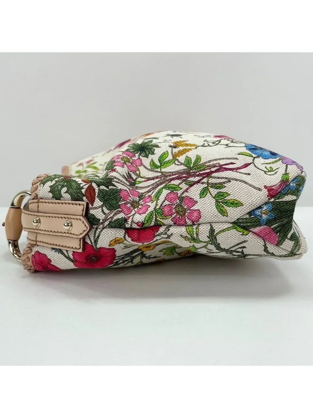 Gucci Handbag Canvas Floral